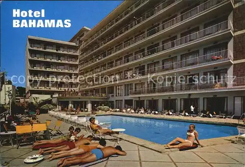 AK / Ansichtskarte El Arenal Mallorca Hotel Bahamas Swimming Pool Kat. S Arenal