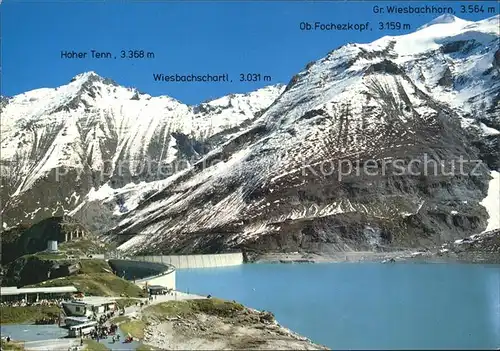 AK / Ansichtskarte Kaprun Tauernkraftwerke Stausee Mooserboden Kat. Kaprun