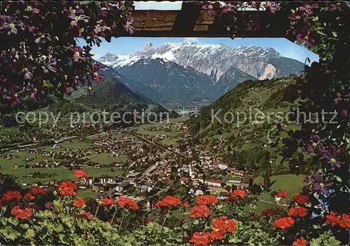 AK / Ansichtskarte Schruns Vorarlberg Tschagguns Montafon Zimba Vandanser Steinwand Kat. Schruns