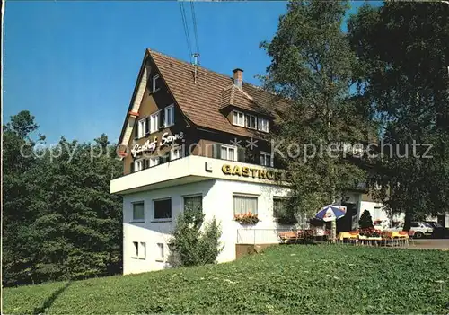 AK / Ansichtskarte Dornstetten Wuerttemberg Gasthof Pension Sonne Kat. Dornstetten