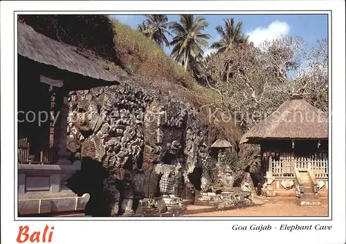 AK / Ansichtskarte Bali Indonesien Goa Gajah Elephant Cave Kat. Bali