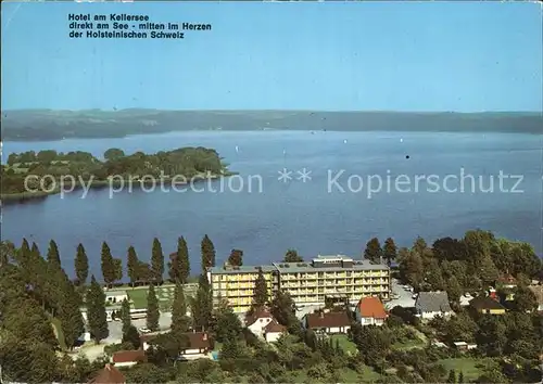 AK / Ansichtskarte Malente Gremsmuehlen Hotel am Kellersee Holsteinische Schweiz Fliegeraufnahme Kat. Malente