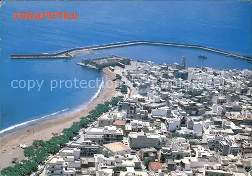 AK / Ansichtskarte Ierapetra Kreta Hafen Fliegeraufnahme Kat. Griechenland