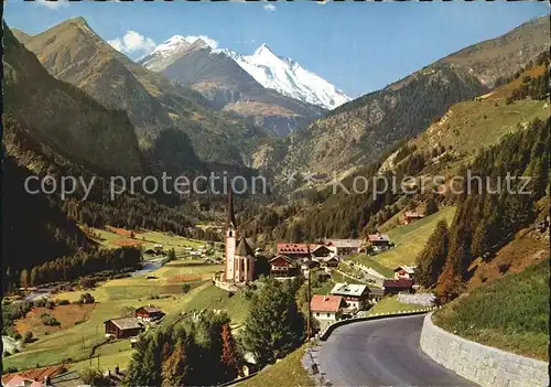 AK / Ansichtskarte Heiligenblut Kaernten Blick gegen Grossglockner Kat. Heiligenblut