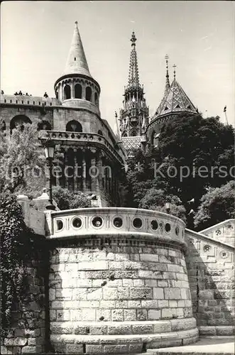 AK / Ansichtskarte Budapest Fischerbastei und Matthias Kirche Kat. Budapest