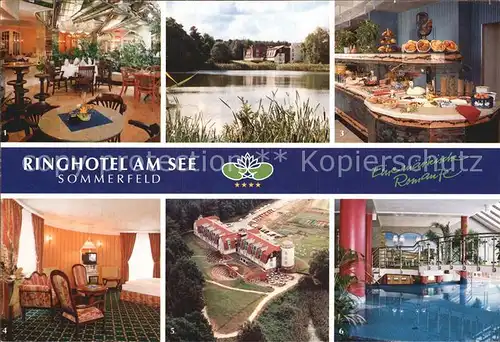 AK / Ansichtskarte Sommerfeld Prohn Ringhotel am See  Kat. Prohn