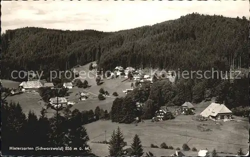 AK / Ansichtskarte Hinterzarten Teilansicht Schwarzwald Kat. Hinterzarten