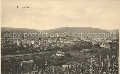 AK / Ansichtskarte Ahrweiler Ahr Panorama Weinanbau Kat. Bad Neuenahr Ahrweiler