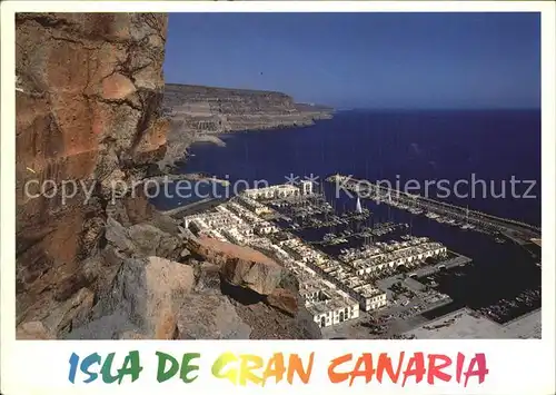 AK / Ansichtskarte Mogan Hafen Kueste Kat. Gran Canaria Spanien
