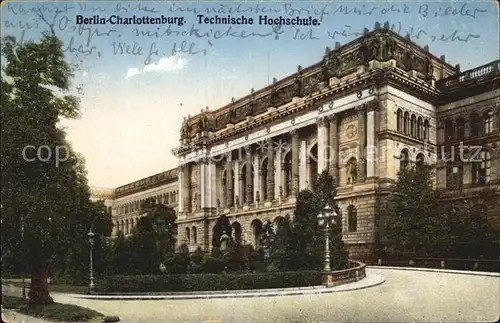 AK / Ansichtskarte Charlottenburg Technische Hochschule Kat. Berlin