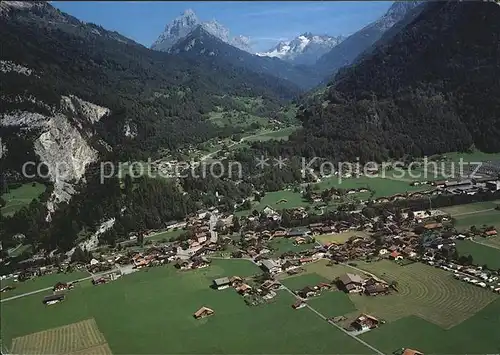 AK / Ansichtskarte Innertkirchen Alpenpanorama Fliegeraufnahme Kat. Innertkirchen