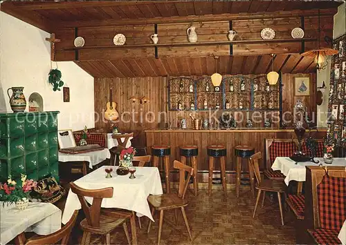 AK / Ansichtskarte Thiersee Postgasthof und Pension Bar Kat. Thiersee