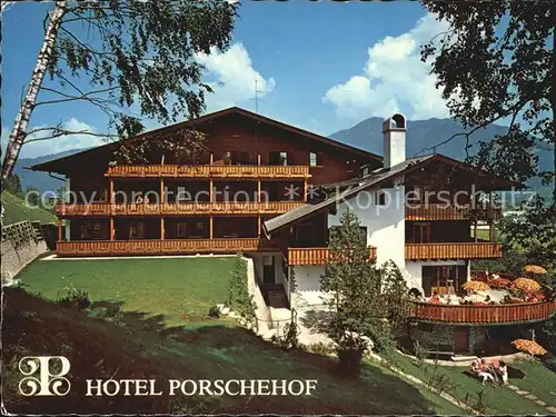 AK / Ansichtskarte Zell See Hotel Porschehof Kat. Zell am See