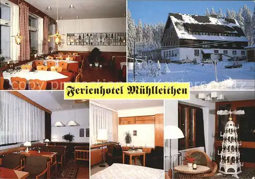 AK / Ansichtskarte Muehlleithen Klingenthal Ferienhotel Kat. Klingenthal Sachsen