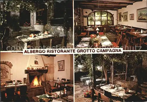 AK / Ansichtskarte Minusio Locarno TI Albergo Ristorante Grotto Campagna / Minusio /Bz. Locarno