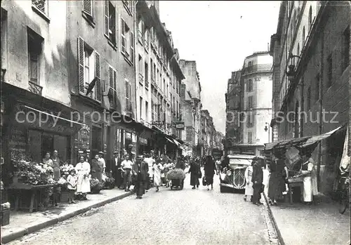 AK / Ansichtskarte Paris Rue Mouffetard Repro Kat. Paris