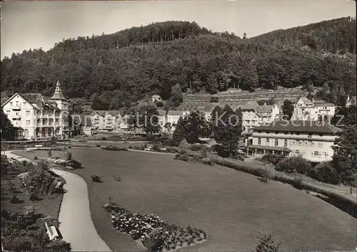 AK / Ansichtskarte Herrenalb Loeffenau Schwarzwald Parkanlage Kat. March