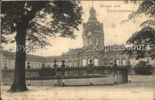 AK / Ansichtskarte Charlottenburg Schloss Kat. Berlin