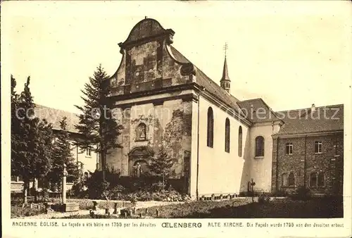 AK / Ansichtskarte Oelenberg Elsass Eglise  Kat. Reiningue