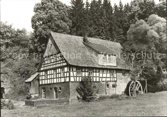 AK / Ansichtskarte Biberau Rote Muehle im Bibergrund Kat. Schleusegrund