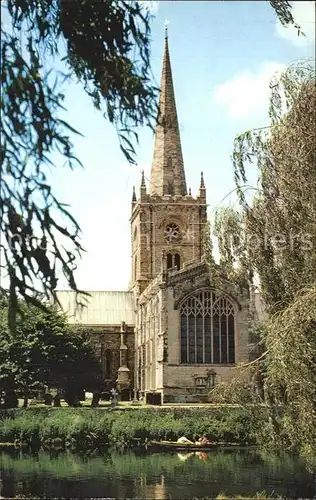AK / Ansichtskarte Stratford Upon Avon Holy Trinity Church Kirche Kat. Grossbritannien