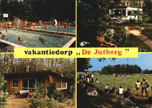 AK / Ansichtskarte Laag Soeren Gelderland Vakantiedorp De Jutberg Schwimmbad Bungalows Kat. Laag Soeren