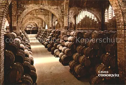 AK / Ansichtskarte Barcelona Cataluna Cavas Codorniu Una bodega Monumento Nacional Kat. Barcelona