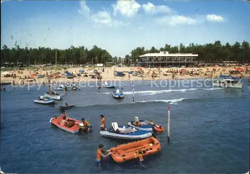 AK / Ansichtskarte Cavallino Venezia Camping NSU Lido Strand Schlauchboote Kat. 