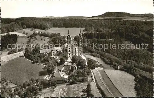 AK / Ansichtskarte Vierzehnheiligen Basilika Fliegeraufnahme Kat. Bad Staffelstein