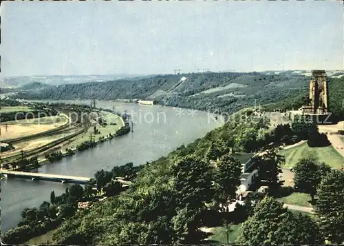 AK / Ansichtskarte Hohensyburg Kaiser Wilhelm Denkmal Stausee Kat. Dortmund