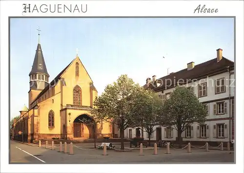 AK / Ansichtskarte Haguenau Bas Rhin Eglise Saint Nicolas Kirche Kat. Haguenau