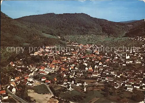 AK / Ansichtskarte Loffenau Rastatt Luftkurort Schwarzwald Fliegeraufnahme Kat. Loffenau