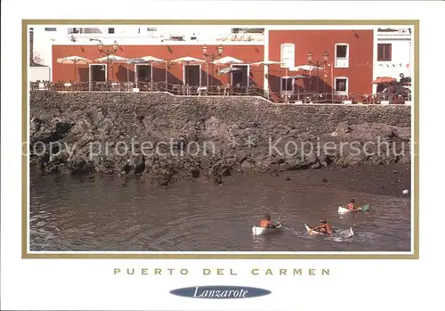 AK / Ansichtskarte Puerto del Carmen Restaurant am Strand Kat. Tias Lanzarote