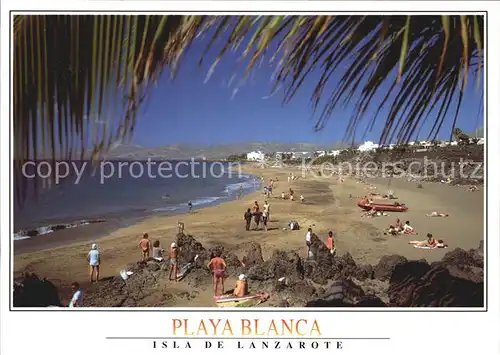 AK / Ansichtskarte Playa Blanca Puerto del Carmen Strand