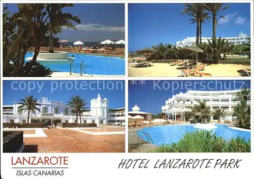 AK / Ansichtskarte Lanzarote Kanarische Inseln Hotel Lanzarote Park Swimming Pool Strand