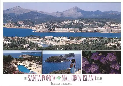 AK / Ansichtskarte Santa Ponsa Mallorca Islas Baleares Panoramicas e Isla Malgrat The Mallorca Island Series Kat. Calvia