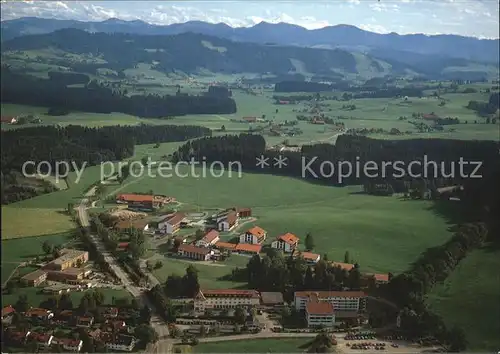 AK / Ansichtskarte Isny Allgaeu Fliegeraufnahme Stephanuswerk Rehabilitationszentrum Kat. Isny im Allgaeu