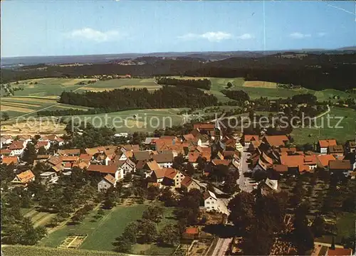 AK / Ansichtskarte Kaisersbach Welzheim Fliegeraufnahme Kat. Kaisersbach