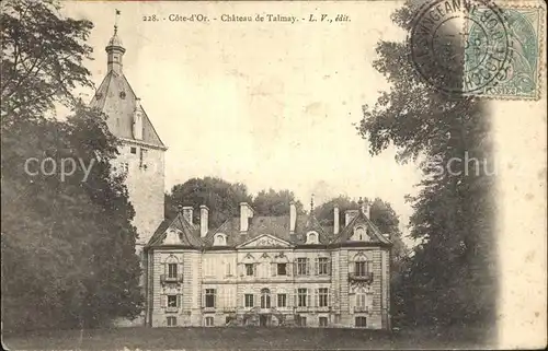 AK / Ansichtskarte Talmay Chateau Schloss Kat. Talmay