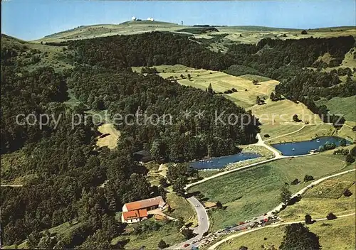 AK / Ansichtskarte Wasserkuppe Rhoen Guckai See Fliegeraufnahme Kat. Poppenhausen (Wasserkuppe)