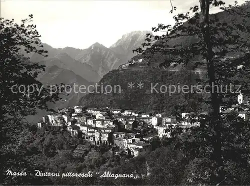 AK / Ansichtskarte Massa Dintorni pittoreschi Altagnana Gebirge Kat. Massa