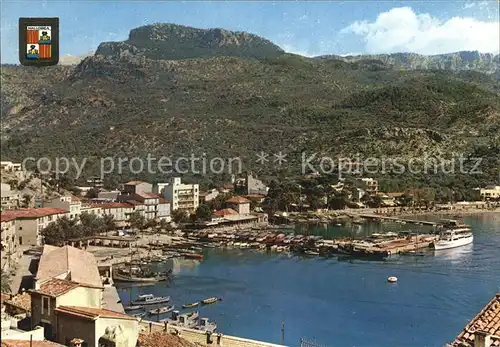 AK / Ansichtskarte Puerto de Soller Blick auf Hafen und Berge Kat. Mallorca Islas Baleares