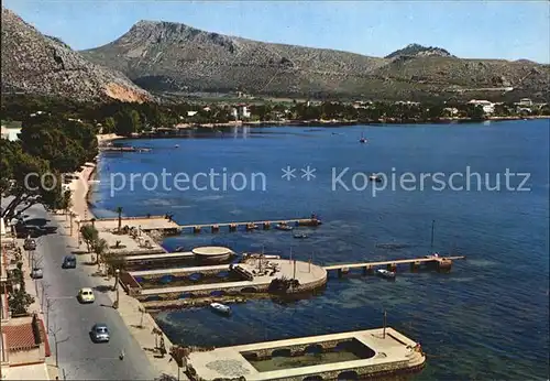 AK / Ansichtskarte Puerto de Pollensa Vista parcial Uferstrasse Kat. Pollensa Mallorca Spanien