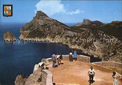 AK / Ansichtskarte Pollensa Es Colome desde el Mirador Aussichtsplattform Kueste Kat. Mallorca