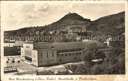 AK / Ansichtskarte Bad Blankenburg Stadthalle und Greifenstein Kat. Bad Blankenburg