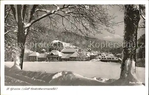 AK / Ansichtskarte St Blasien Dom Winterlandschaft im Schwarzwald Kat. St. Blasien