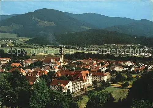 AK / Ansichtskarte Kollnau Panorama Elztal mit Kandel Schwarzwald Kat. Waldkirch
