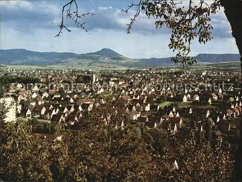 AK / Ansichtskarte Kirchheim Teck Panorama Blick ueber die Stadt Kat. Kirchheim unter Teck