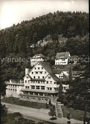 AK / Ansichtskarte Bad Liebenzell Schaefferhaus Kurort im Schwarzwald Kat. Bad Liebenzell