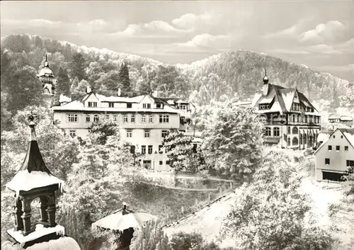 AK / Ansichtskarte Bad Liebenzell Liebenzeller Mission Winterpanorama Kurort Schwarzwald Kat. Bad Liebenzell